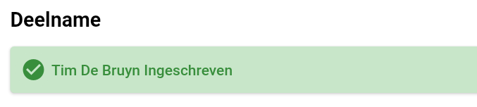 Unsubscribe from meeting